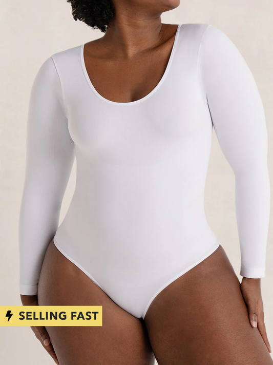 Vellavie Essentials All Day Every Day Long Sleeve Bodysuit