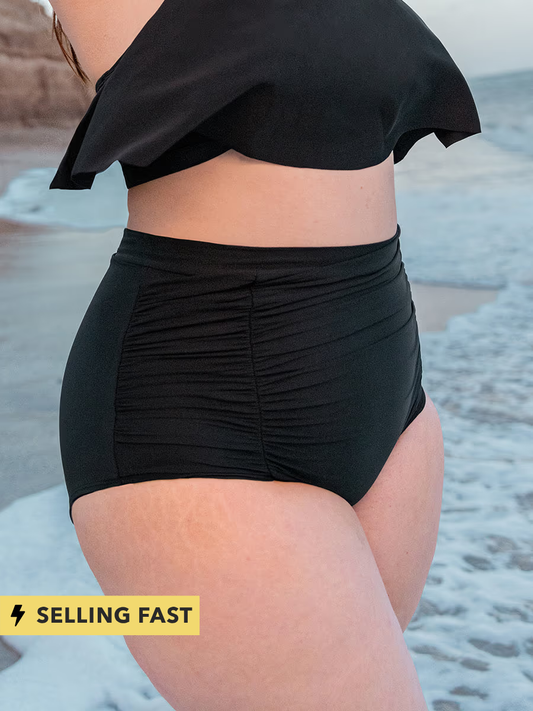 Vellavie Essentials High-Waisted Control Bikini Bottom