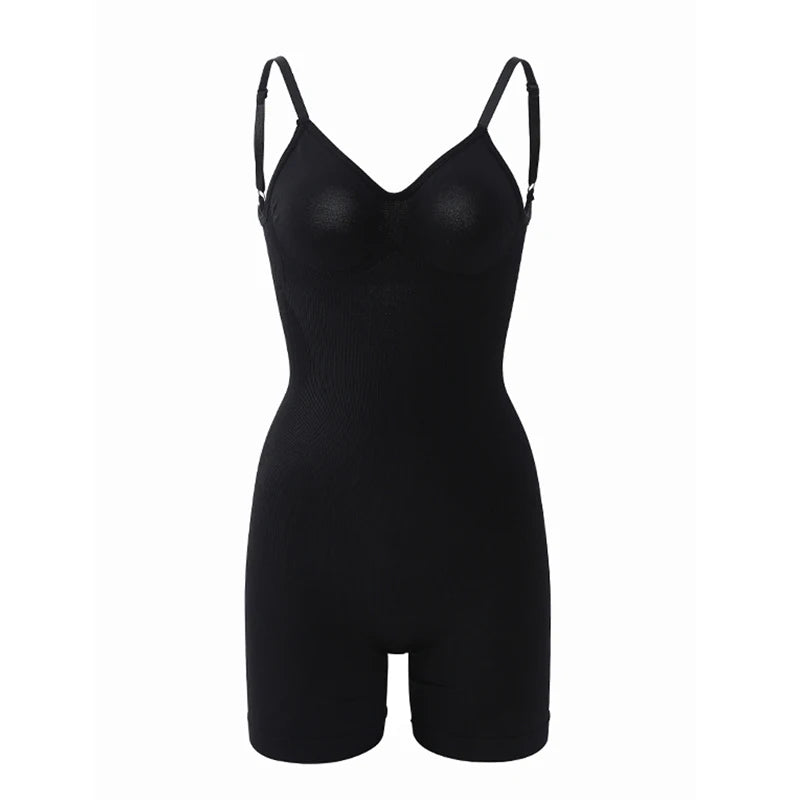 Vellavie Essentials All Day Every Day Scoop Neck Mid-Thigh Bodysuit