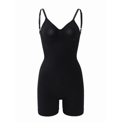 Vellavie Essentials All Day Every Day Scoop Neck Mid-Thigh Bodysuit