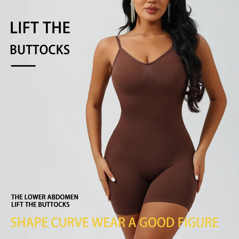 Vellavie Essentials All Day Every Day Scoop Neck Mid-Thigh Bodysuit
