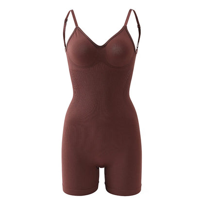 Vellavie Essentials All Day Every Day Scoop Neck Mid-Thigh Bodysuit
