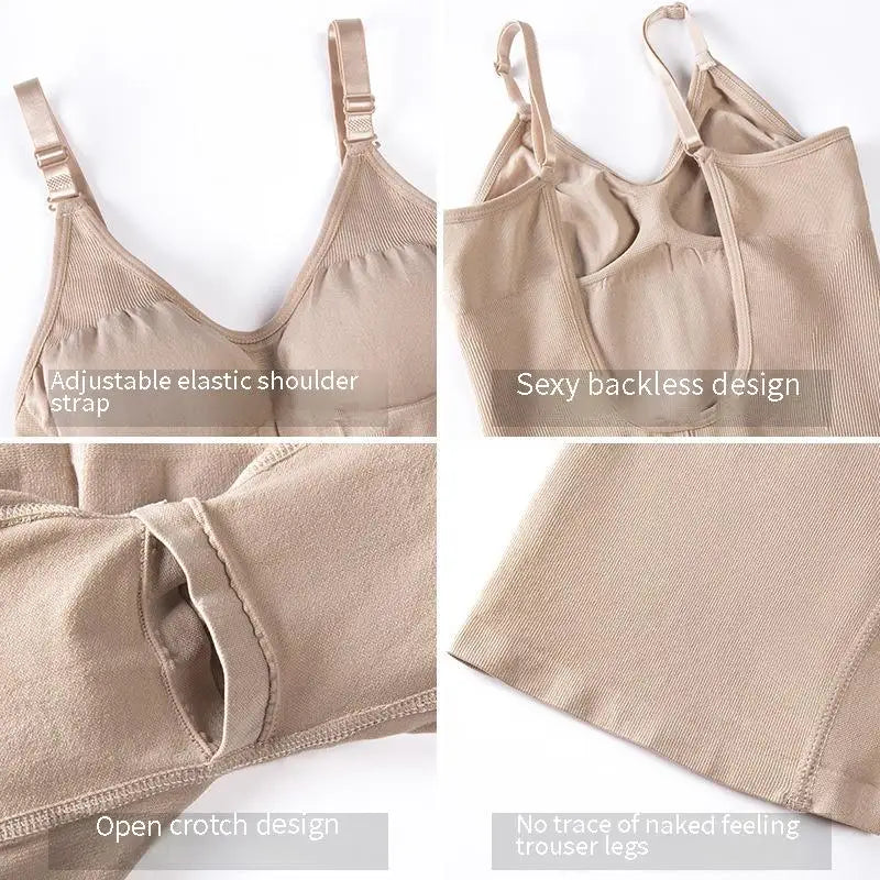 Vellavie Essentials All Day Every Day Scoop Neck Mid-Thigh Bodysuit