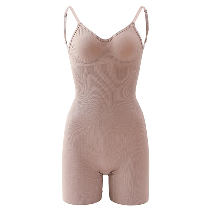 Vellavie Essentials All Day Every Day Scoop Neck Mid-Thigh Bodysuit