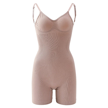 Vellavie Essentials All Day Every Day Scoop Neck Mid-Thigh Bodysuit