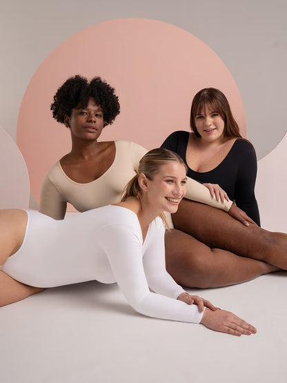 Vellavie Essentials All Day Every Day Long Sleeve Bodysuit