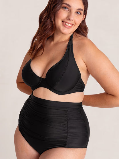 Vellavie Essentials High-Waisted Control Bikini Bottom