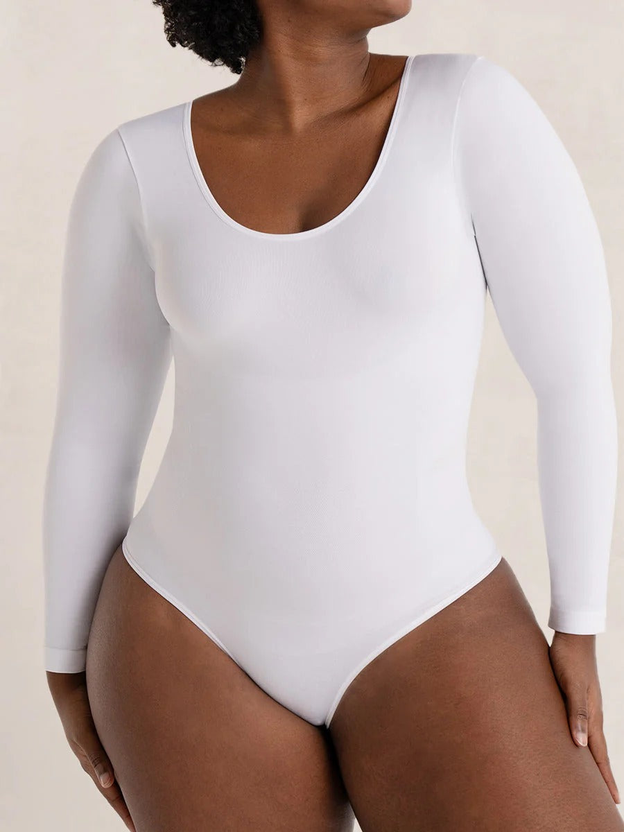Vellavie Essentials All Day Every Day Long Sleeve Bodysuit