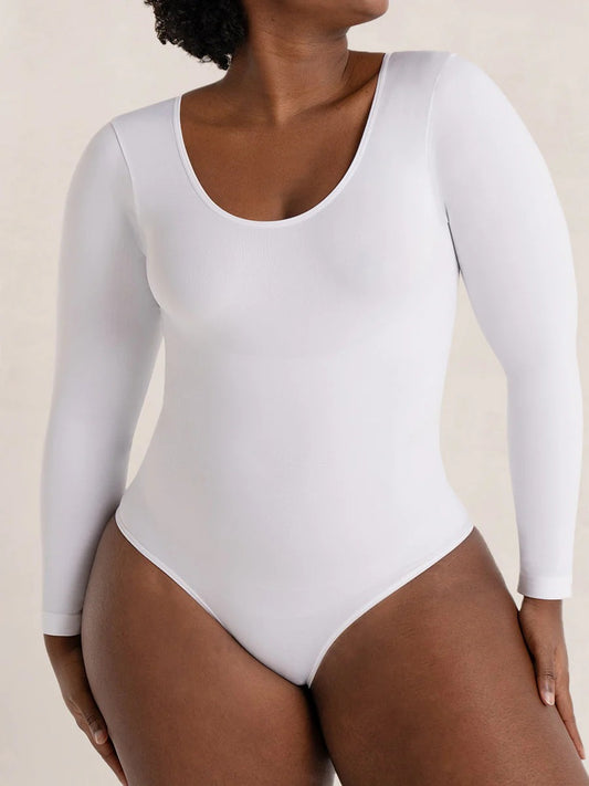 Vellavie Essentials All Day Every Day Long Sleeve Bodysuit